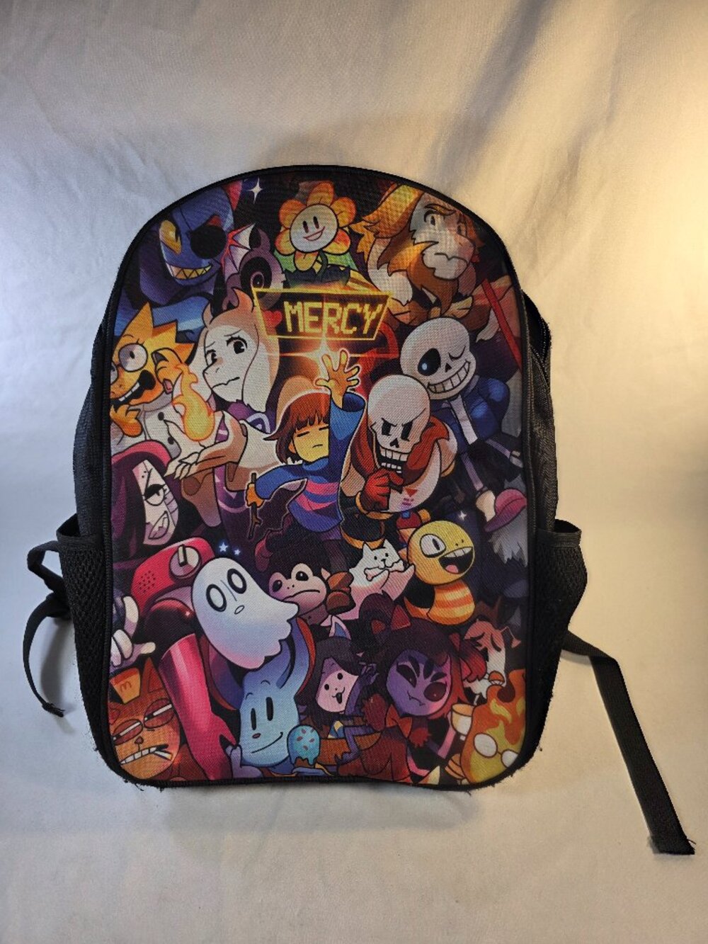 Game Undertale Anime Casual Backpack Student School bag Book Bag